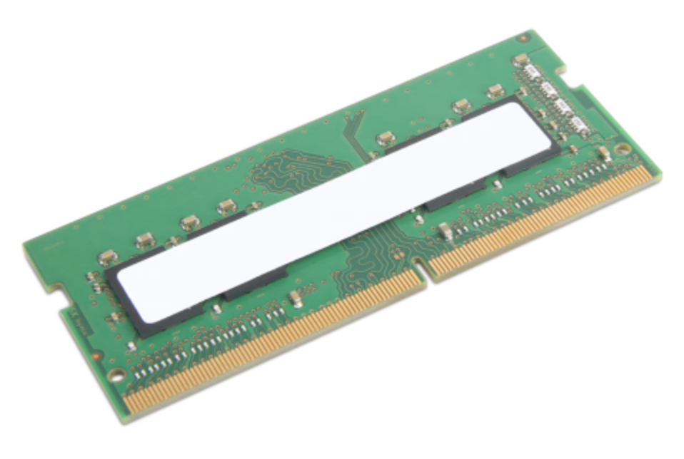 Lenovo DDR4 - Modul - 8 GB - SO DIMM 260-PIN - 3200 MHz / PC4-25600 - 1.2 V - ungepuffert - non-ECC - für ThinkCentre M70q; M80q; M90a; M90q; ThinkPad E14 Gen 2; E15 Gen 2; L14 Gen 1; L15 Gen 1; P1 (3rd Gen)