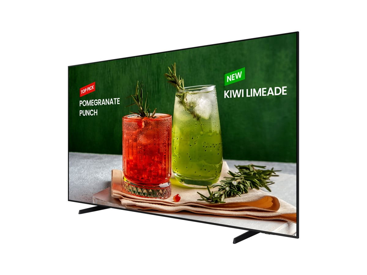 Samsung BE98D-H - 247.7 cm (98") Diagonalklasse BED-H Series LCD-TV mit LED-Hintergrundbeleuchtung - Crystal UHD - Digital Signage - Smart TV - Tizen OS - 4K UHD (2160p)