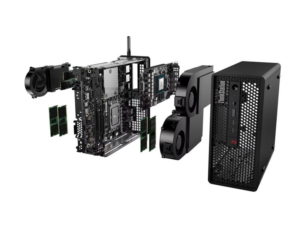 Lenovo ThinkStation P3 Ultra 30HA - MT - 1 x