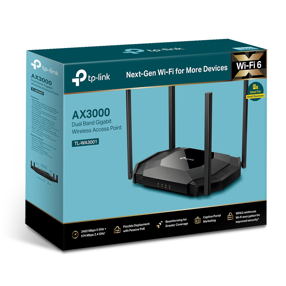 TP-LINK TL-WA3001 - Accesspoint - Wi-Fi 6 - 2.4