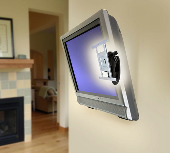 Ergotron LX HD - Befestigungskit (Wandmontage) - für TV - Schwarz - Bildschirmgröße: up to 124.5 cm (up to 49")