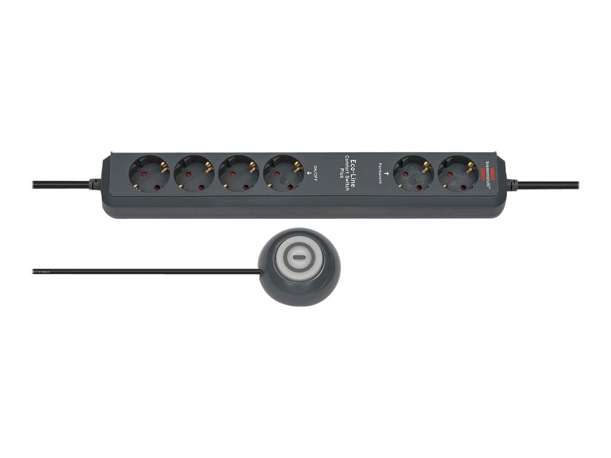 Brennenstuhl Eco-Line Extension Socket Comfort