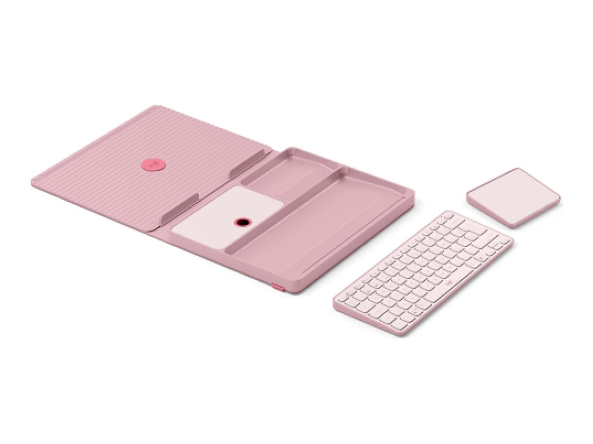 Logitech Casa Pop-Up Desk - Tastatur- und Touchpad-Set
