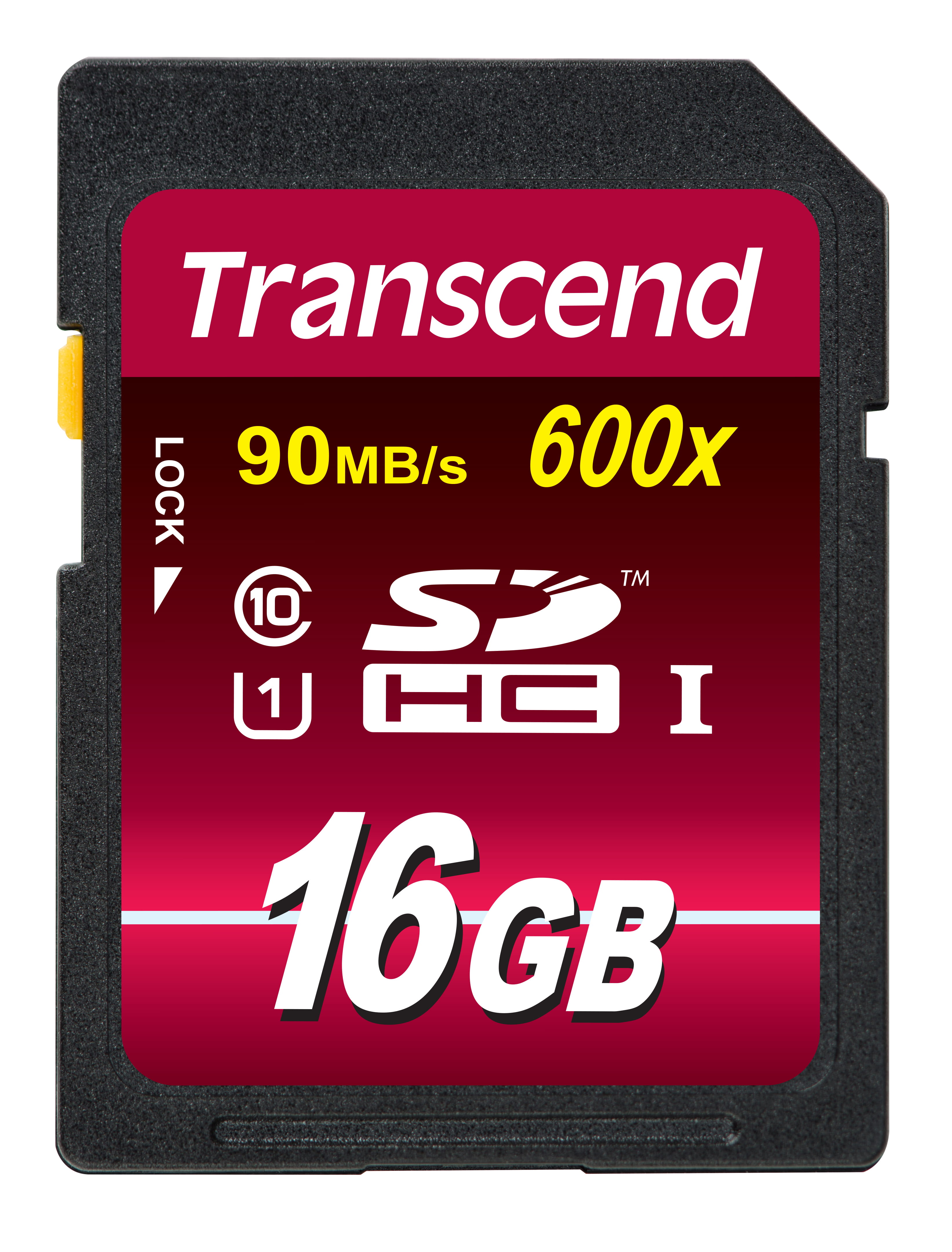 Transcend Flash-Speicherkarte - 16 GB - Class