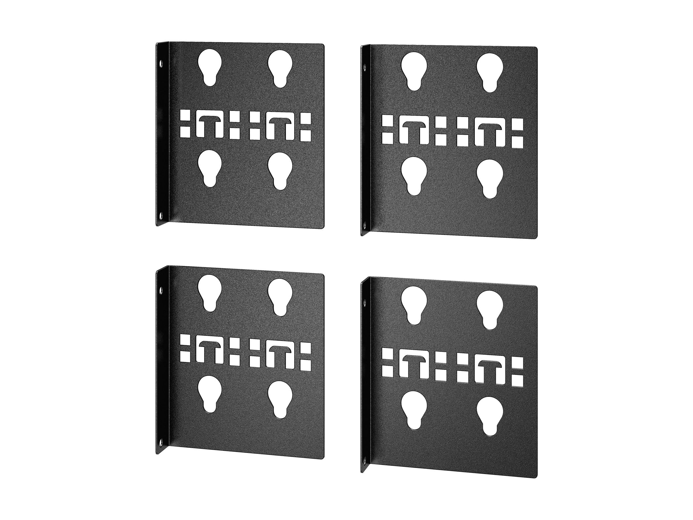 APC Easy Rack - PDU-Montageklammmern - Schwarz