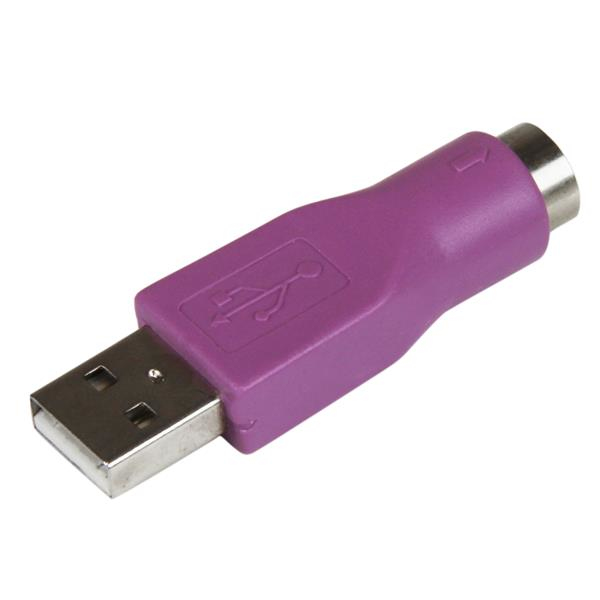 StarTech.com PS/2 Tastatur auf USB Adapter - PS-2 / USB Konverter - Buchse / Stecker - Tastaturadapter - PS/2 (W)