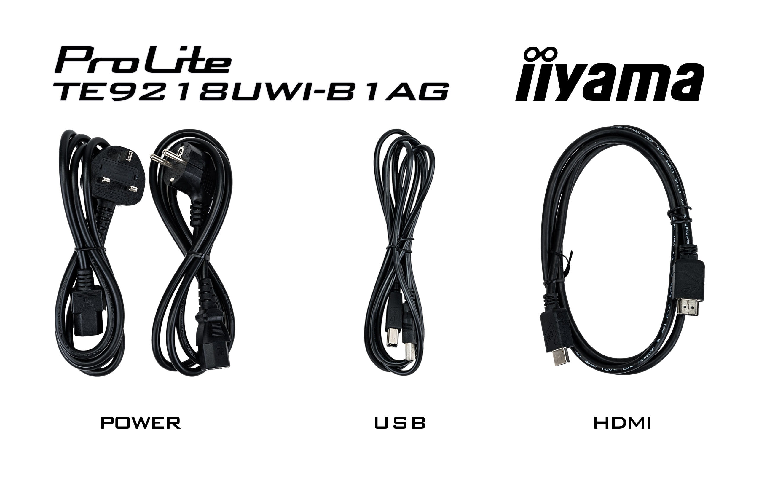 Iiyama ProLite TE9218UWI-B1AG - 234 cm (92") Diagonalklasse (232.5 cm (91.5")