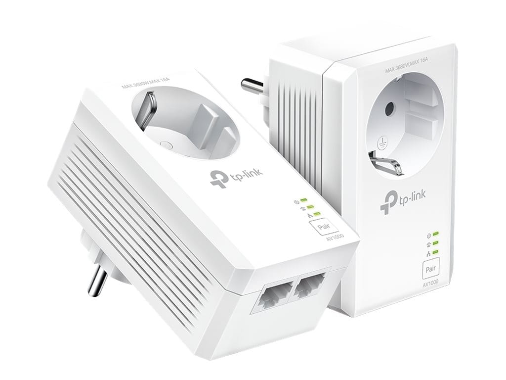 TP-LINK TL-PA7027P V1 Starter Kit - Powerline-Adapter-Kit 1GbE, HomePlug AV (HPAV)