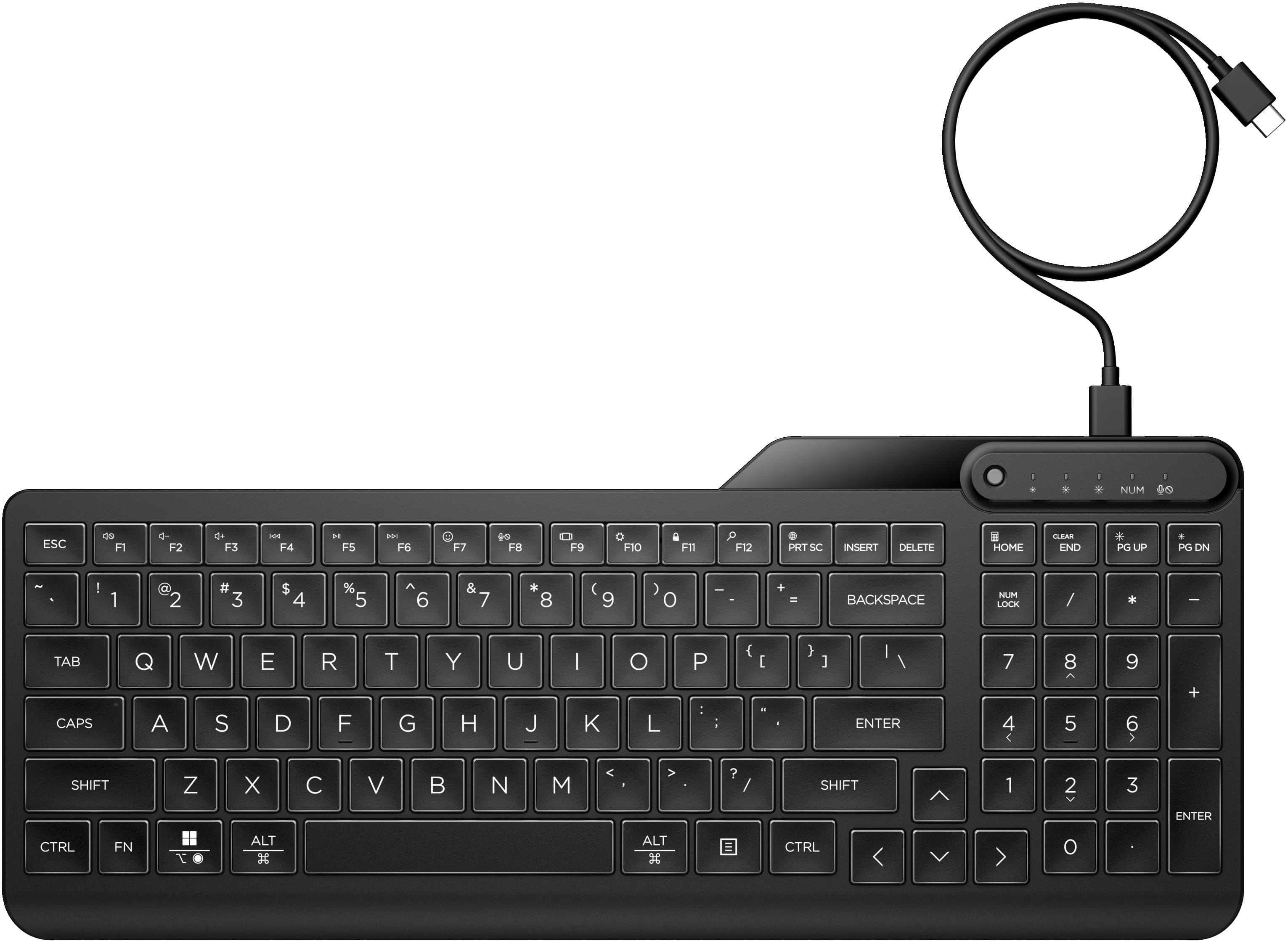 HP 405 - Tastatur - Multi-Device - 65% - compact