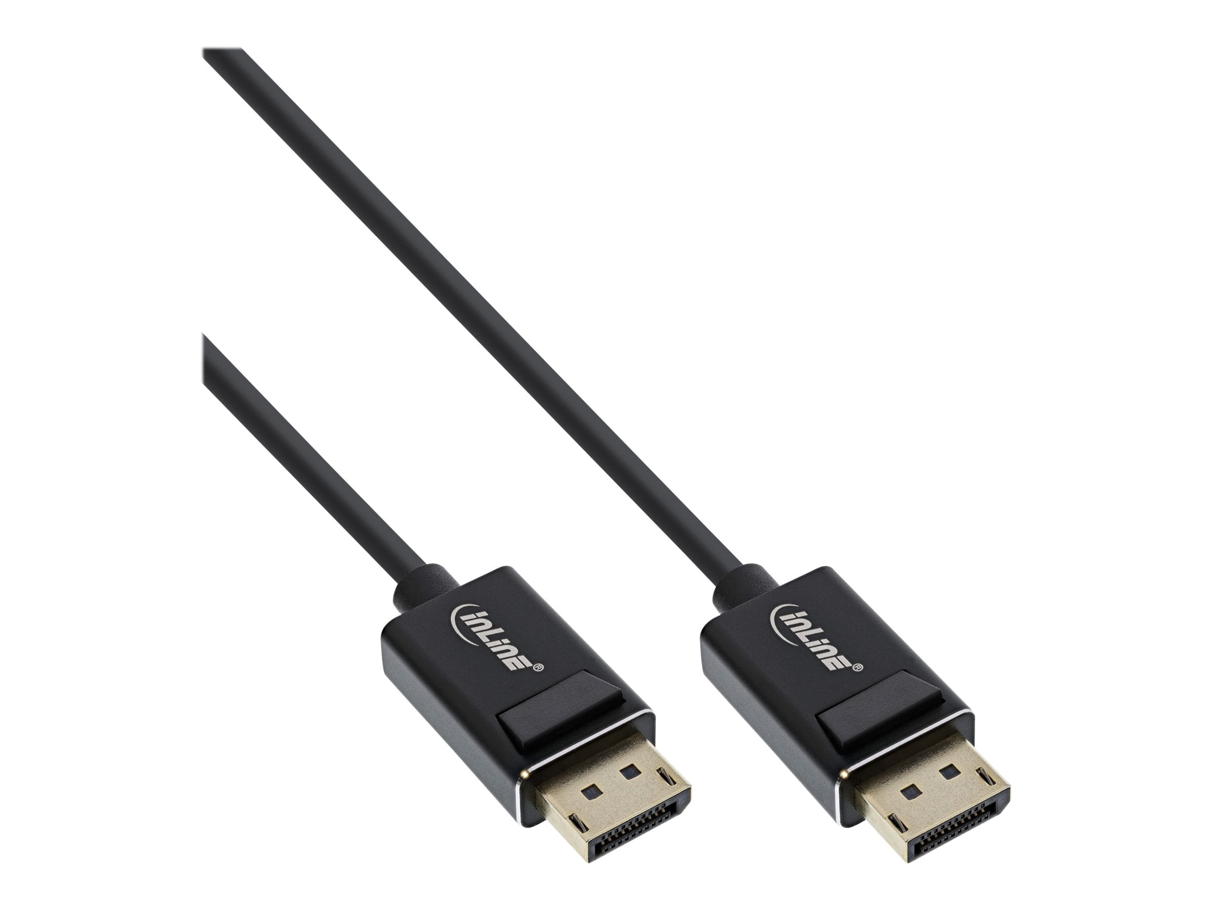 InLine DisplayPort 2.0 Kabel - 8K4K UHBR - schwarz - vergoldete Kontakte - 2m