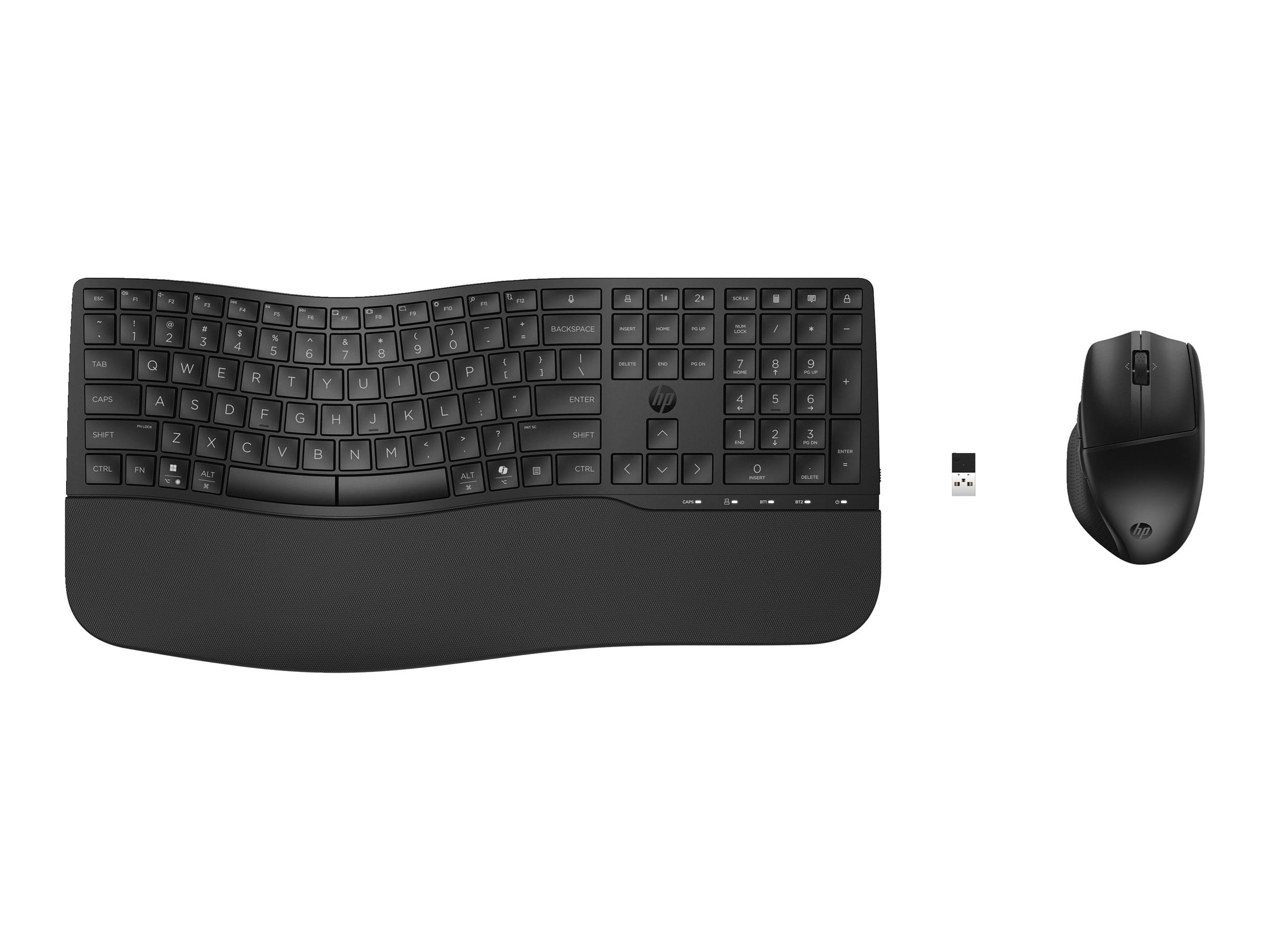 HP 685 - Tastatur-und-Maus-Set - Dual Mode, 3-Zonen-Layout