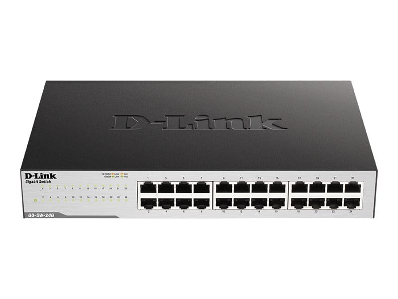 D-Link GO-SW-24G - Switch - unmanaged - 24 x