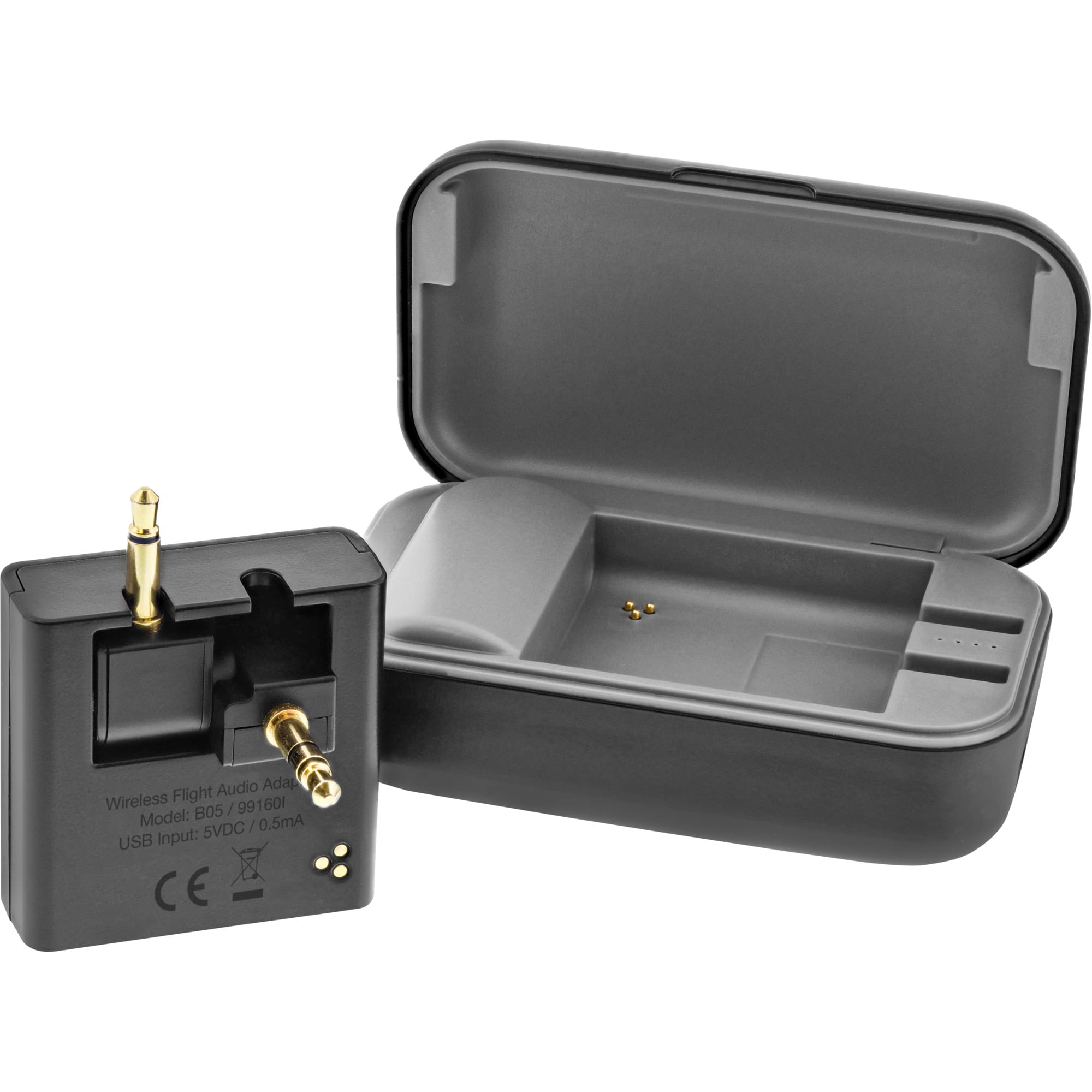 InLine Flugzeug Bluetooth Audio Transmitter Sender - BT 5.0 - aptX HD/LL