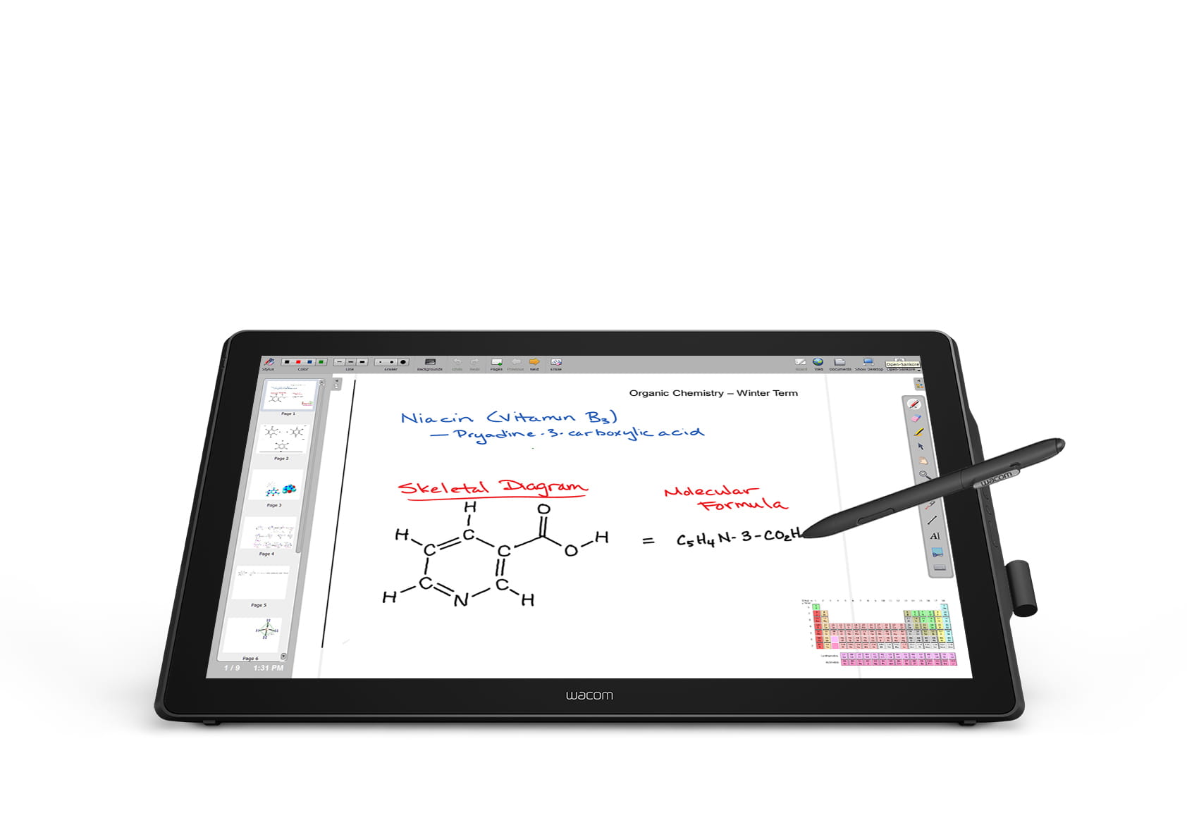 Wacom DTH-2452 - Digitalisierer mit LCD Anzeige