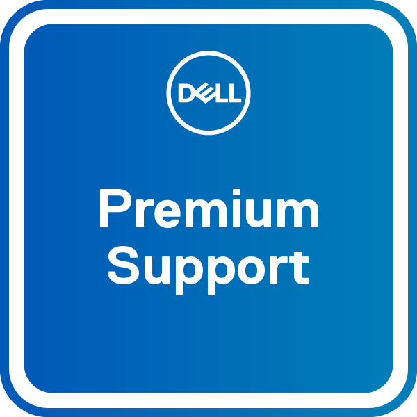Dell Erweiterung von 1 jahr Basic Onsite auf 4 jahre Premium Support