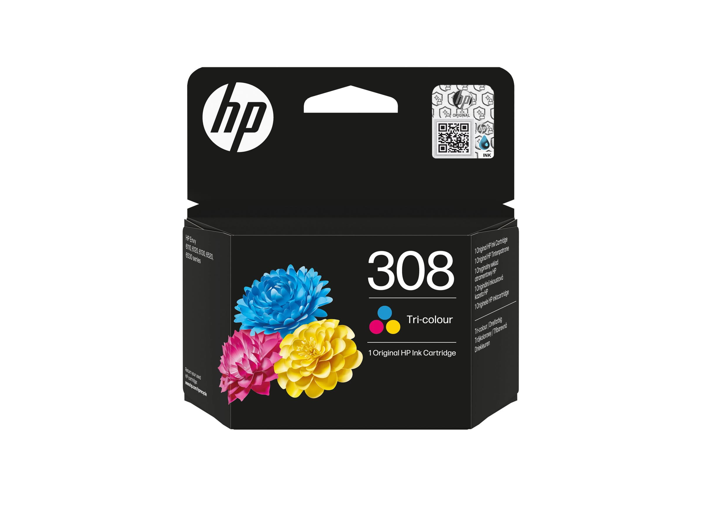 HP 308 - Gelb, Cyan, Magenta - original - Box