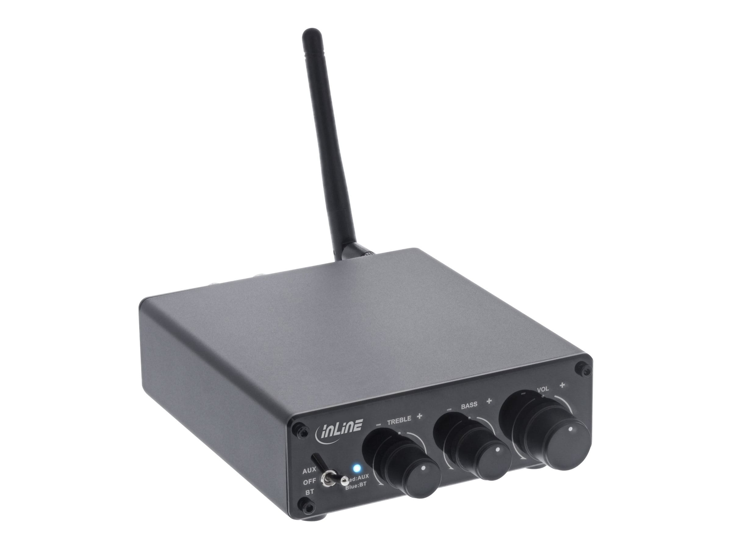 InLine Bluetooth 5.3 Audio Receiver mit 96 Watt Verstärker