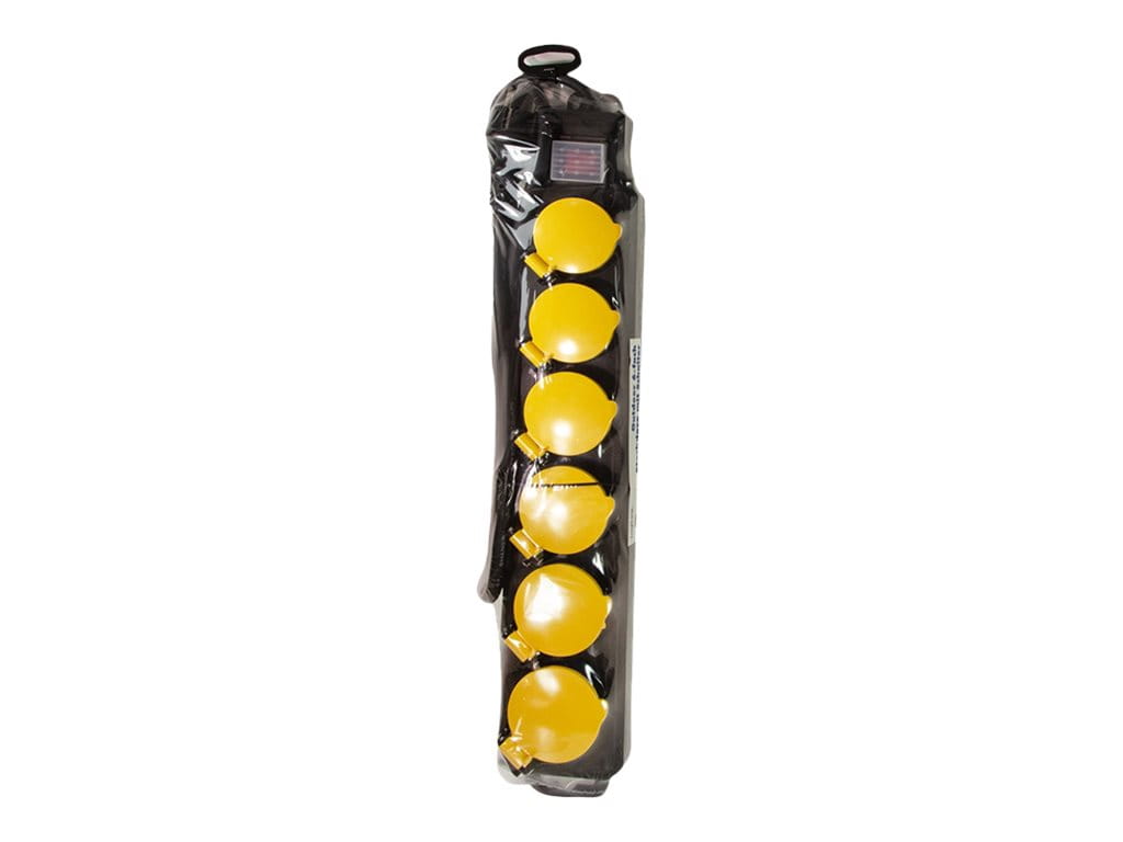 LogiLink Steckdosenleiste - Wechselstrom 250 V - 3680 Watt - Ausgangsanschlüsse: 4 (4 x CEE 7/3)