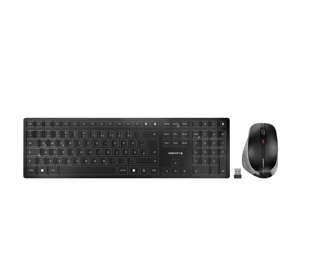 Cherry DW 9500 SLIM - Tastatur-und-Maus-Set