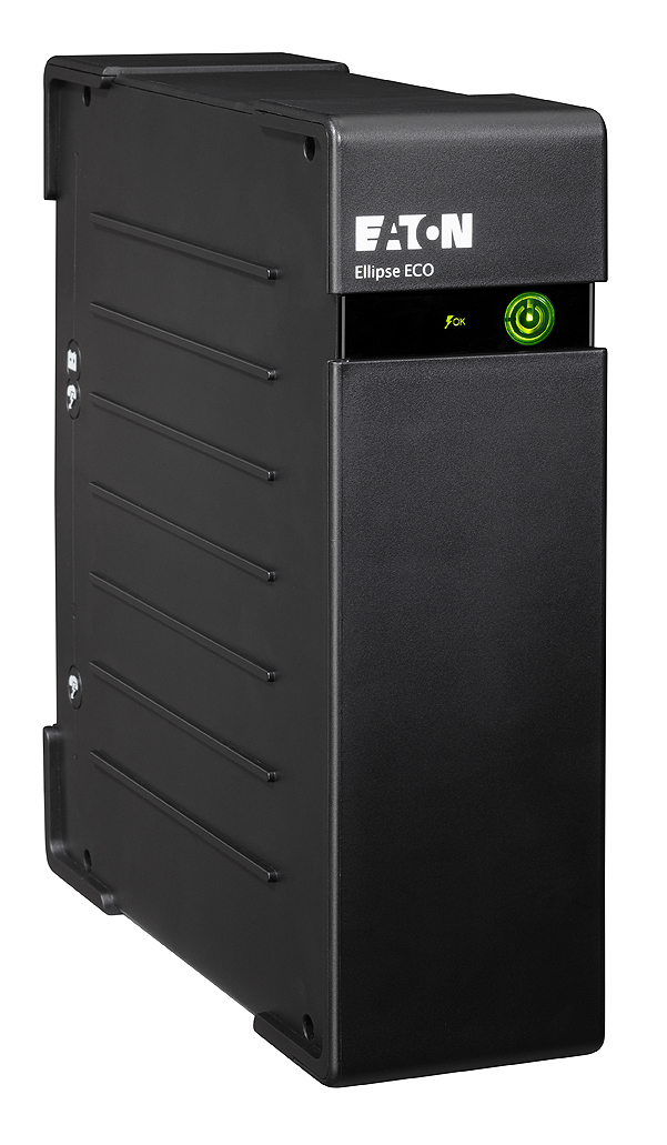 Eaton Ellipse ECO 500 IEC - USV (in Rack montierbar/extern) - Wechselstrom 230 V - 300 Watt - 500 VA - Ausgangsanschlüsse: 4 - 2U - 48.3 cm (19") - Offline-USV