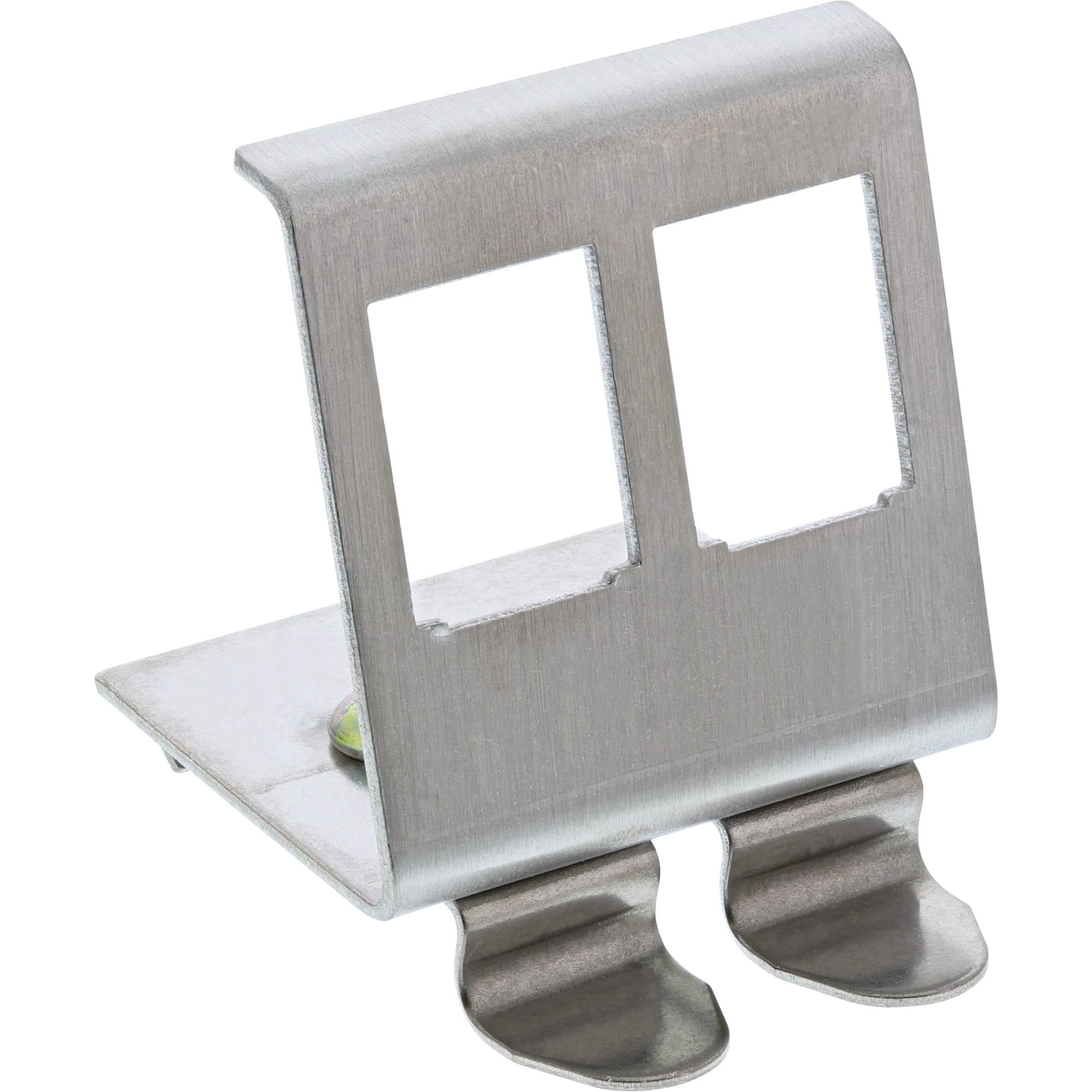 InLine Keystone SNAP-In Metall-Modulhalter - 2-fach für Hutschiene