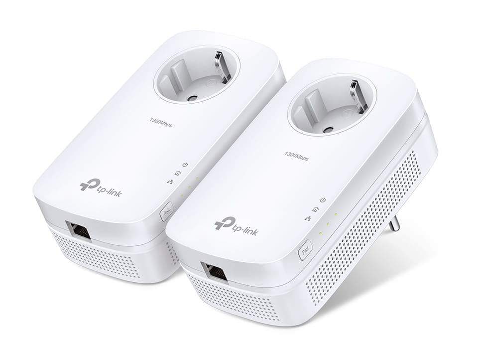 TP-LINK TL-PA8010P KIT - Starter Kit - Powerline Adapter 1GbE, HomePlug AV (HPAV)