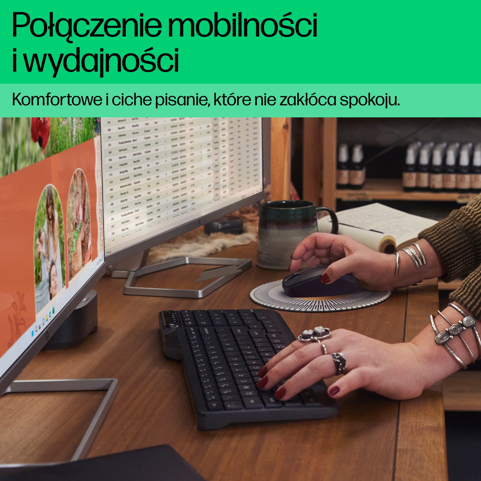 HP 475 - Tastatur - Dual-Mode, Multi-Device