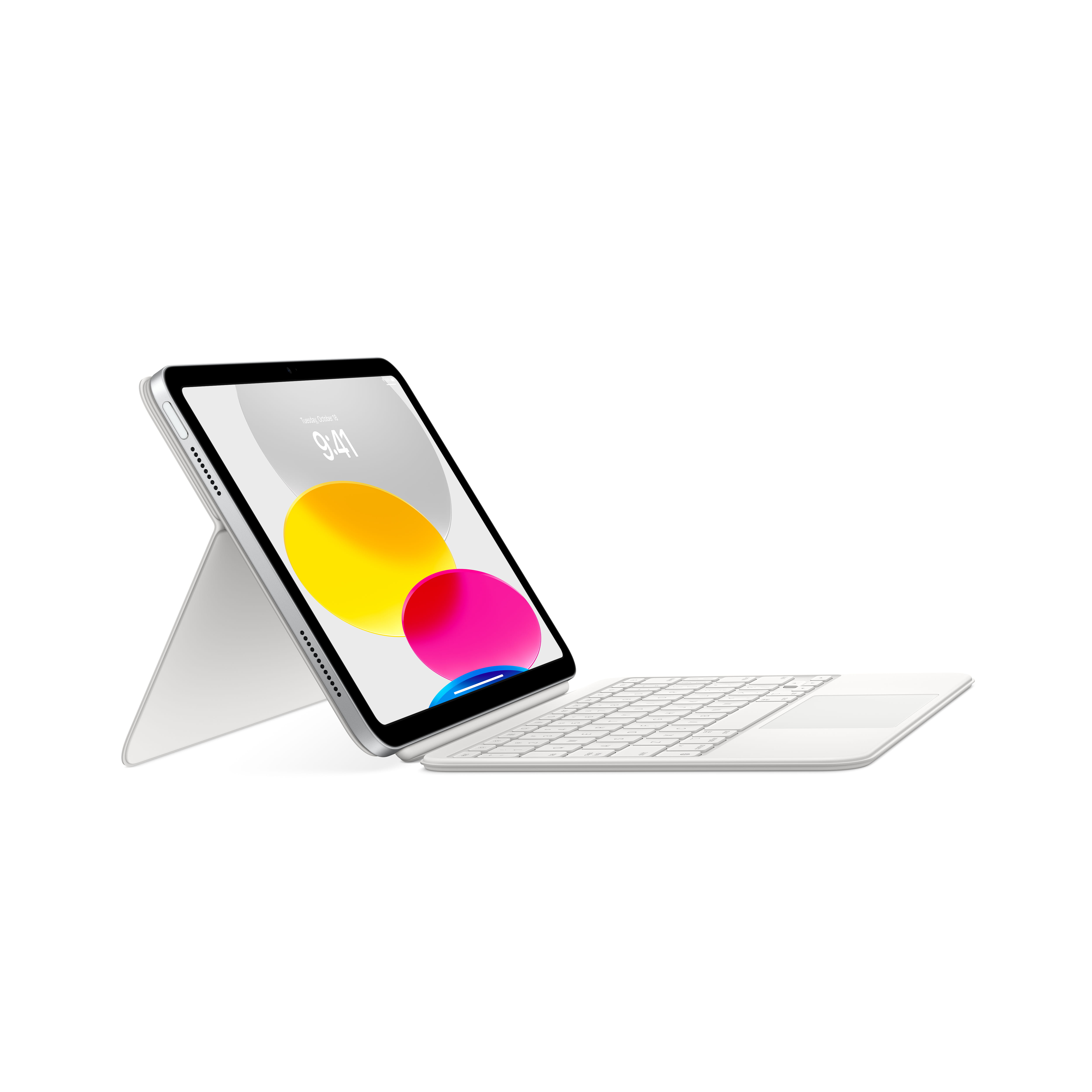 Apple Magic Keyboard Folio - Tastatur und Foliohülle - mit Trackpad - Apple Smart connector - QWERTZ - Deutsch - für iPad Wi-Fi (10. Generation)
