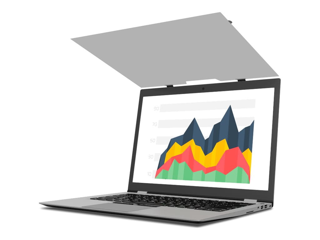 3M Blickschutzfilter für 14" Breitbild-Laptop, 35,6 cm (14"), 16:9, Laptop, Rahmenloser Blickschutzfilter, Anti-Glanz