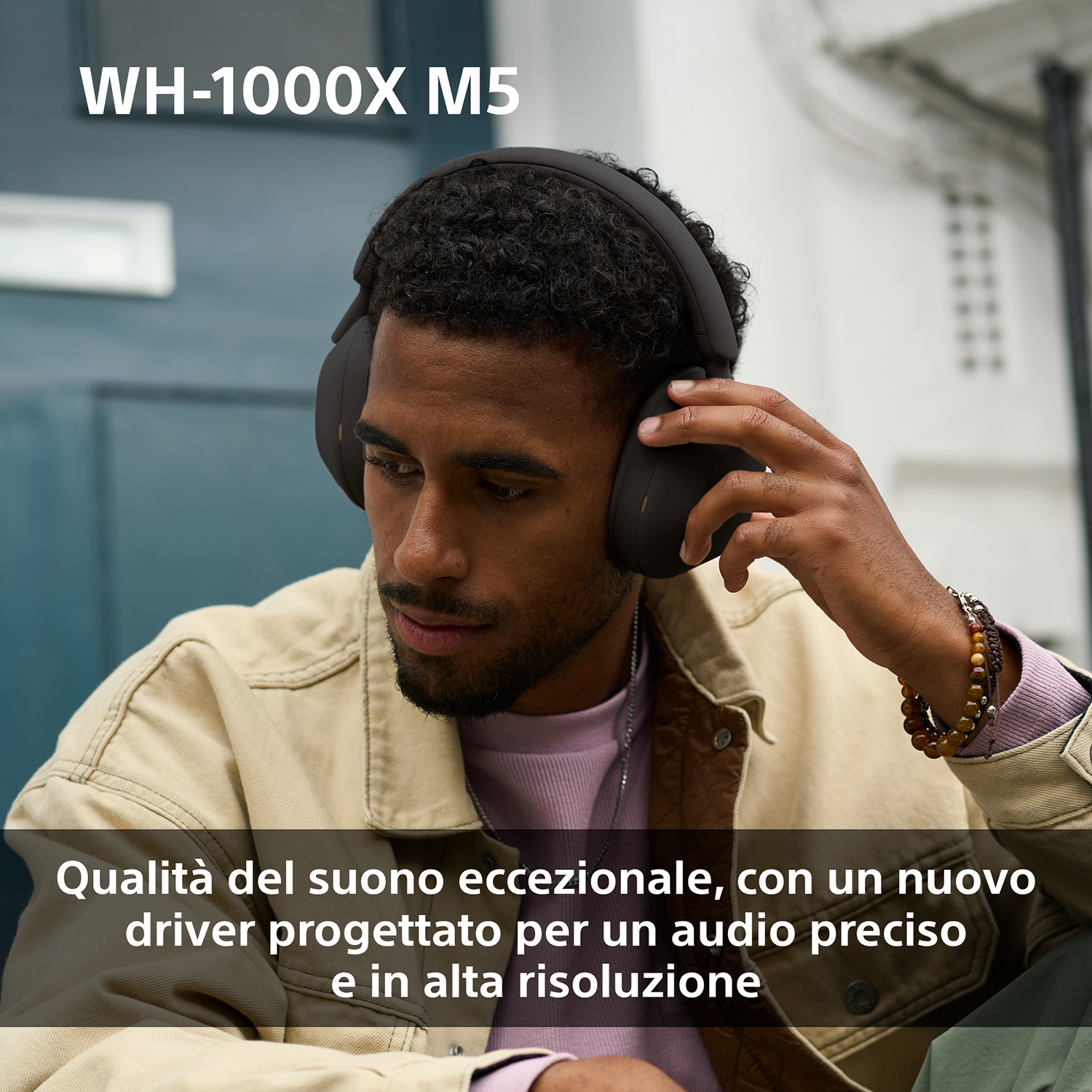 Sony WH-1000XM5 - Kopfhörer mit Mikrofon - ohrumschließend