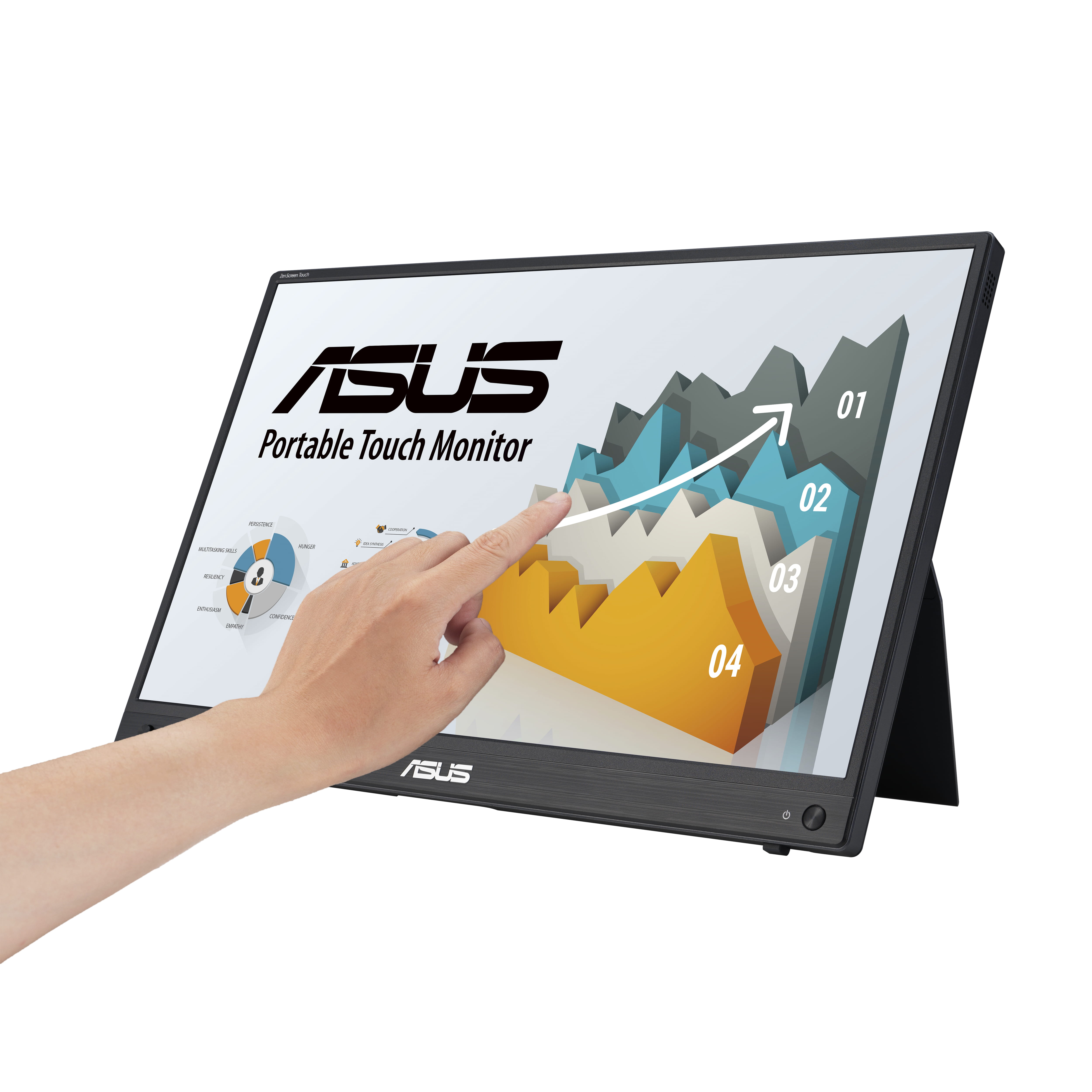 ASUS ZenScreen Touch MB16AHT - LED-Monitor - 40.6 cm (16")