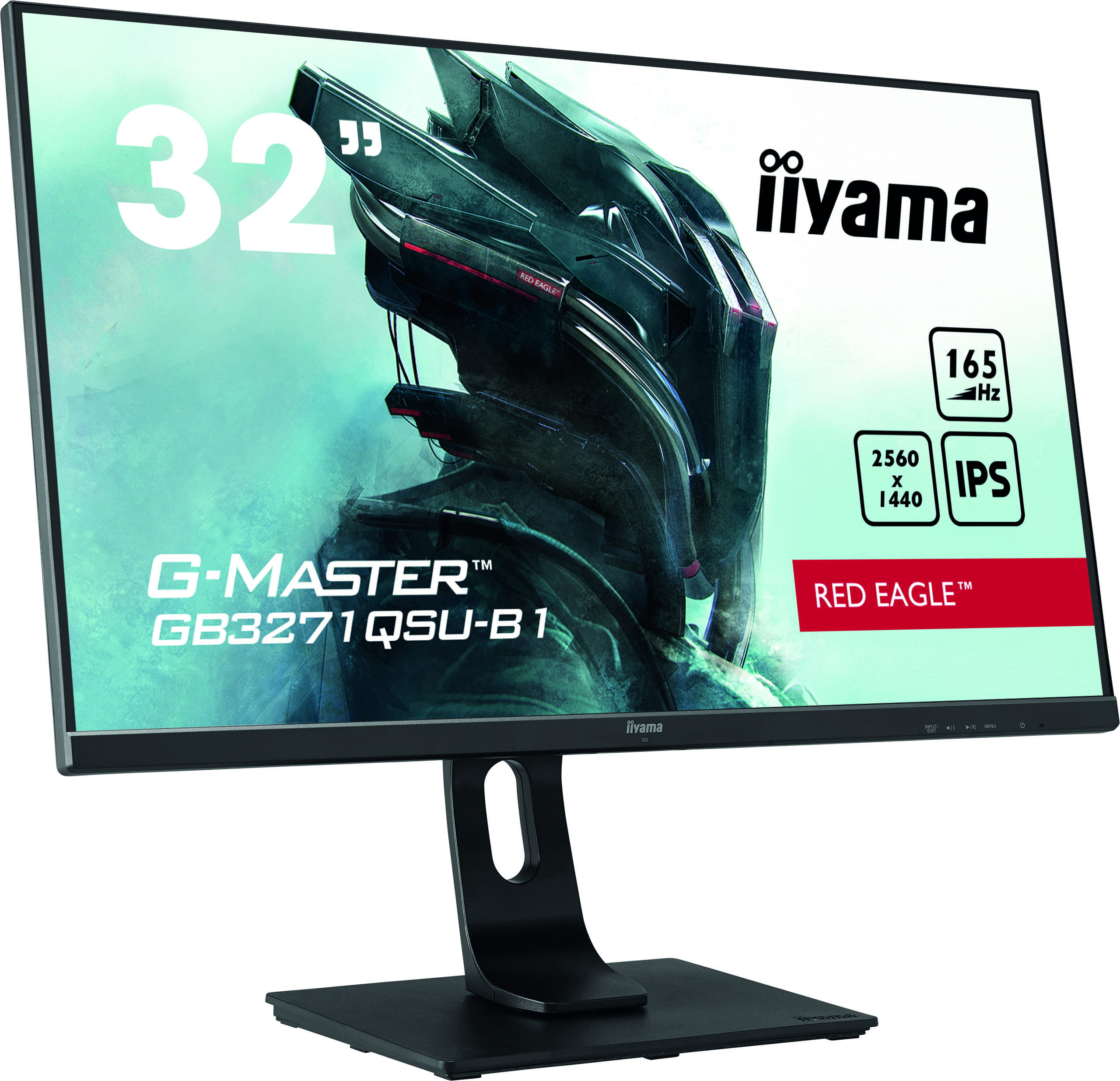 Iiyama G-MASTER Red Eagle GB3271QSU-B1 - LED-Monitor - 81.3 cm (32")