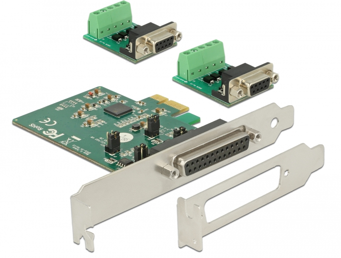 Delock PCI Express Card > 2 x Serial RS-422/485