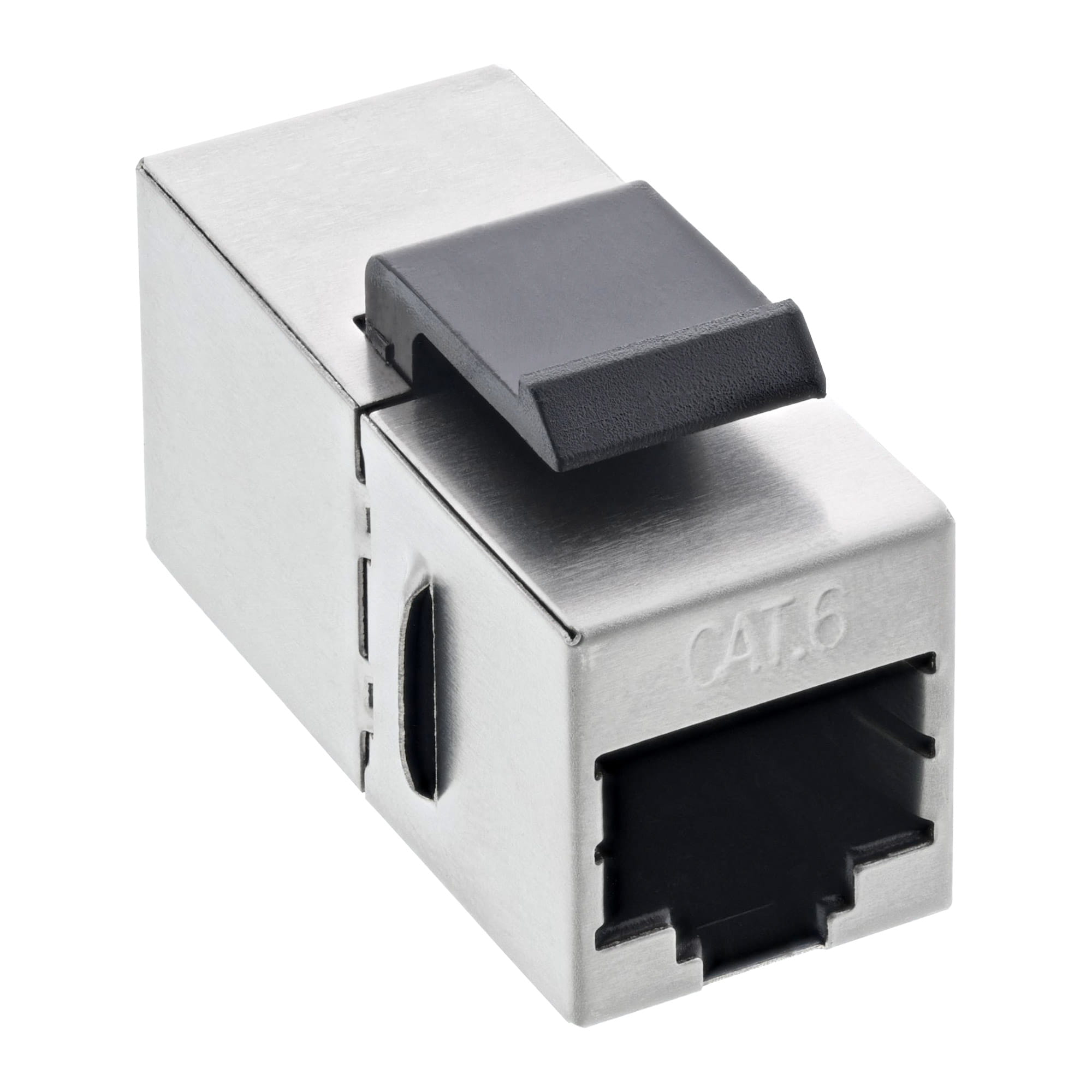 InLine Keystone RJ45 Buchse / Buchse - SNAP-In - Cat.6 - STP - bulk