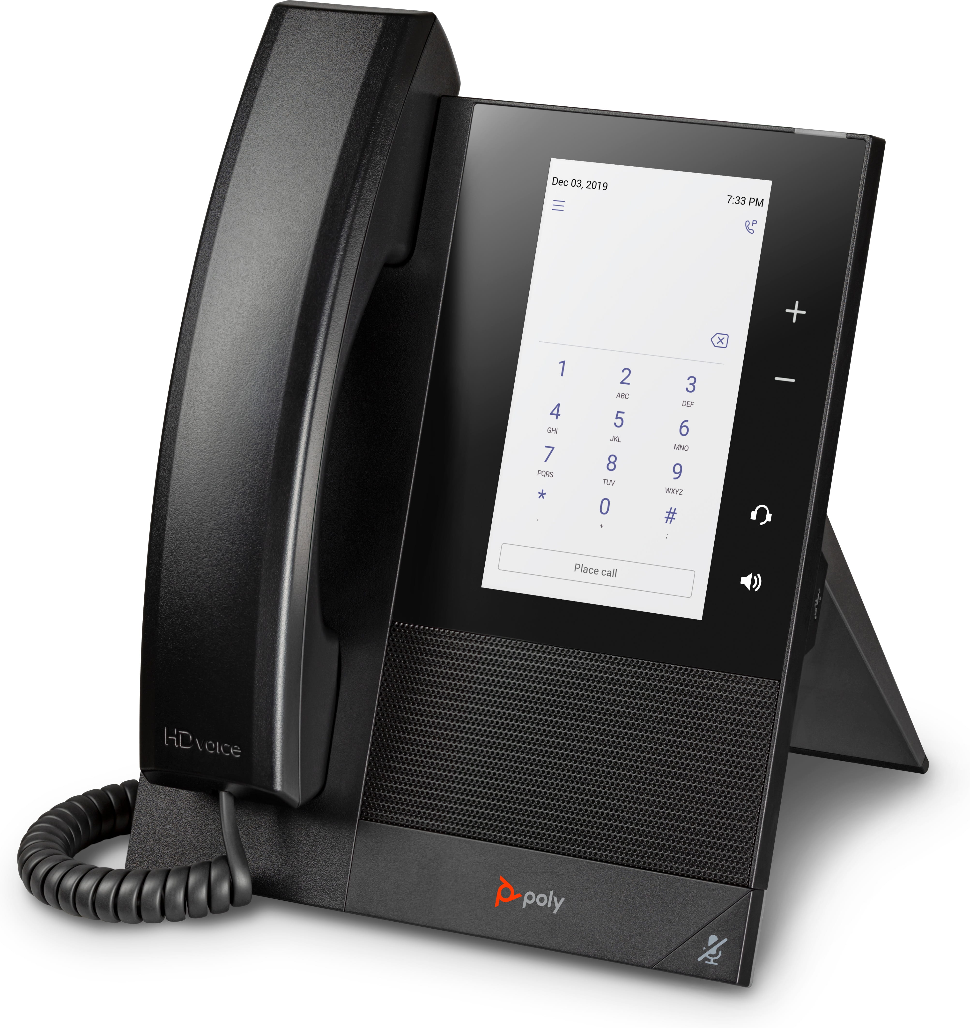 Poly CCX 400 - Für Microsoft Teams - VoIP-Telefon mit Rufnummernanzeige/Anklopffunktion