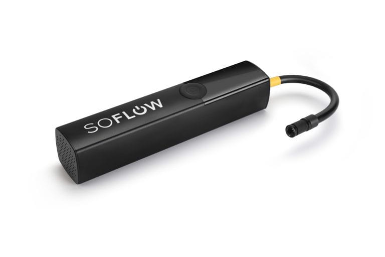 SoFlow 700.100.09, Handluftpumpe, Universal, Schwarz