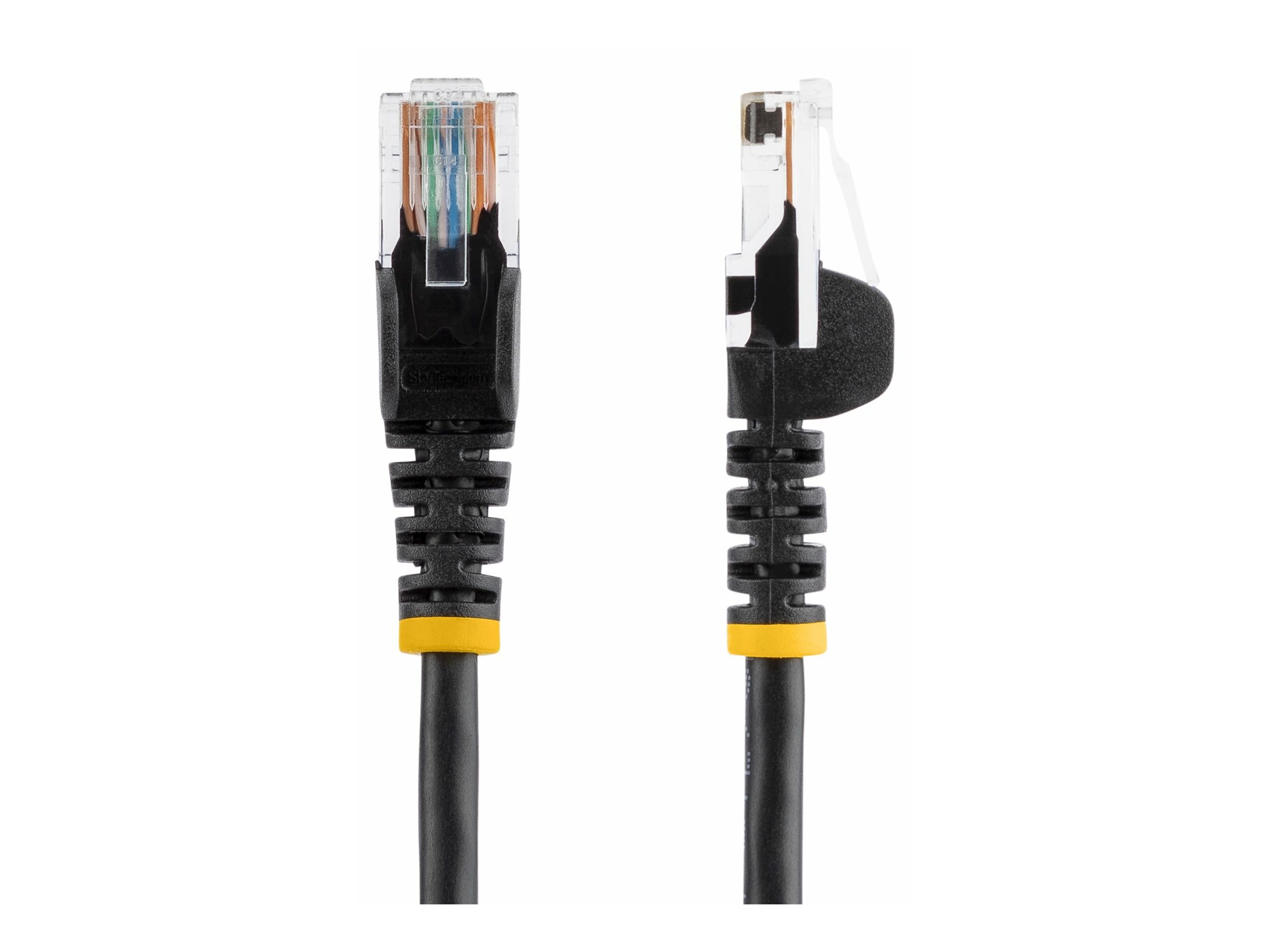 StarTech.com 3m Cat5e RJ45 UTP Netzwerkkabel Snagless - Cat 5e Patchkabel - Schwarz - Stecker / Stecker - Patch-Kabel - RJ-45 (M)