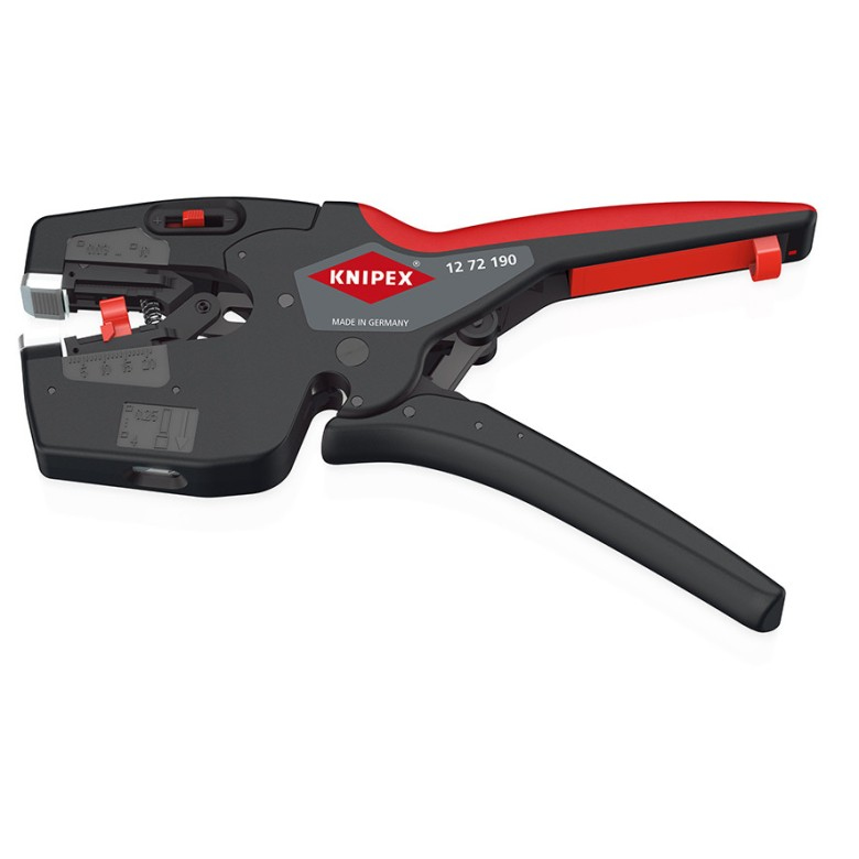 KNIPEX 12 72 190, 170 g, Schwarz, Rot
