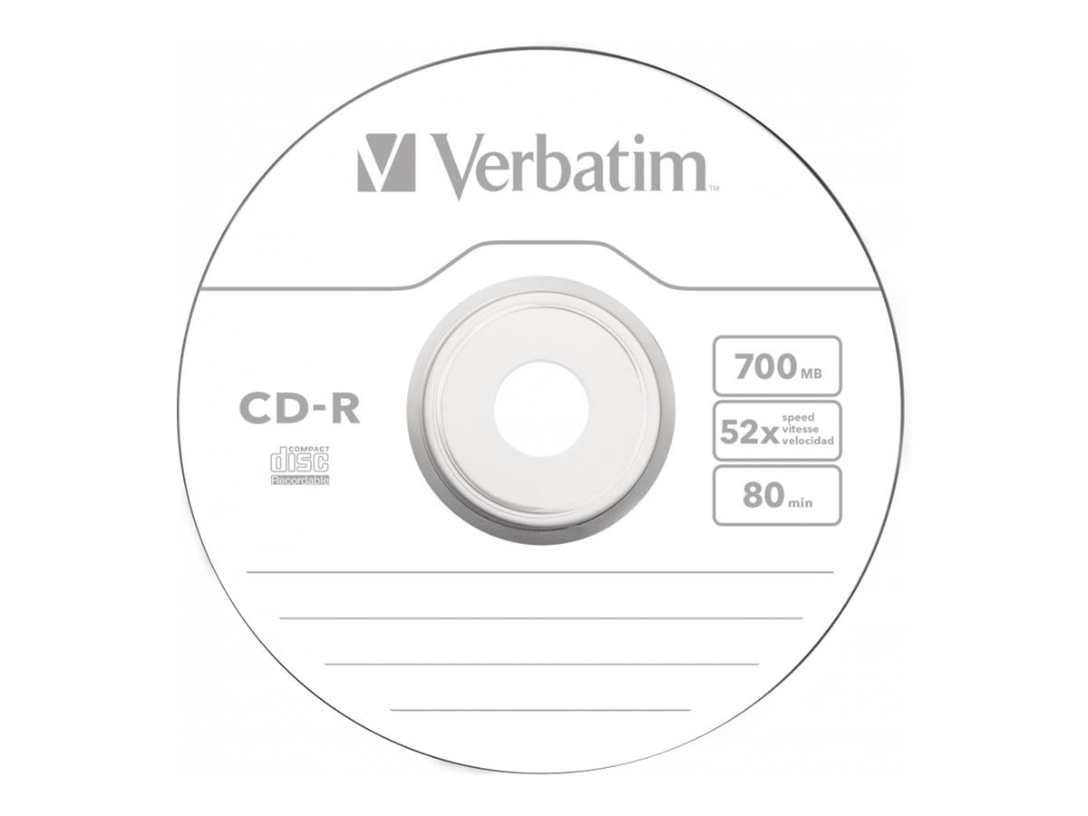 Verbatim 10 x CD-R - 700 MB (80 Min) 52x