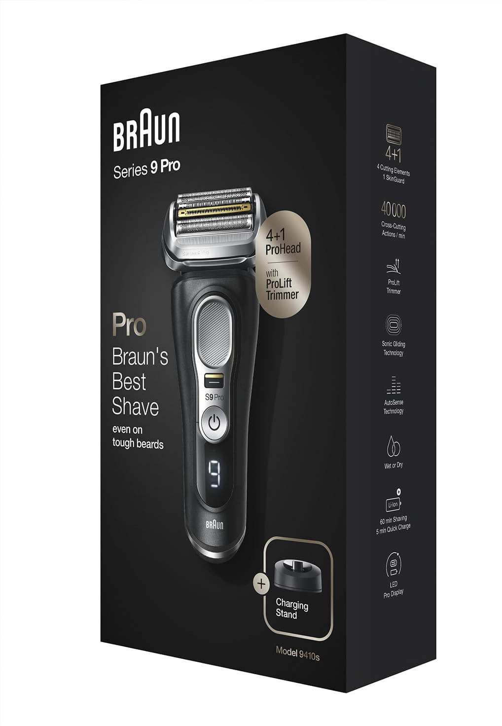 Braun Series 9 9410s - Rasierer - schnurlos