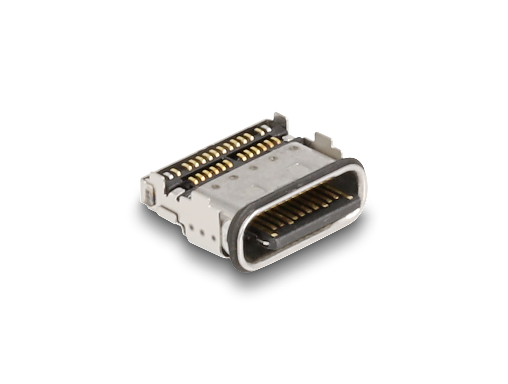 Delock Strom-/Datenanschluss - USB-C (W) gelötet - 100 V - 5 A - wasserdicht (Packung mit 10)