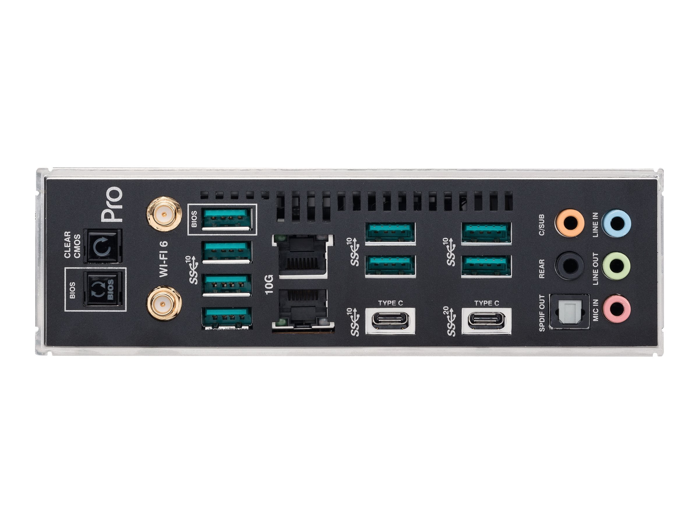 ASUS Pro WS WRX80E-SAGE SE WIFI - Motherboard - E-ATX - Socket sWRX8 - AMD WRX80 Chipsatz - USB-C Gen 2x2, USB-C Gen2, USB 3.2 Gen 2, USB 3.2 Gen 1 - 2 x 10 Gigabit LAN, Wi-Fi 6, Bluetooth - HD Audio (8-Kanal)