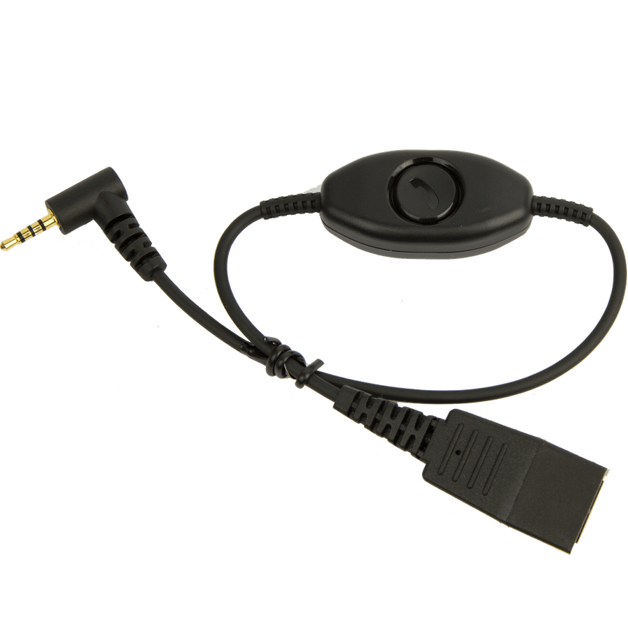 Jabra Kabelunterteil QD auf 2,5mm Klinke, Rufannahme (Nokia)