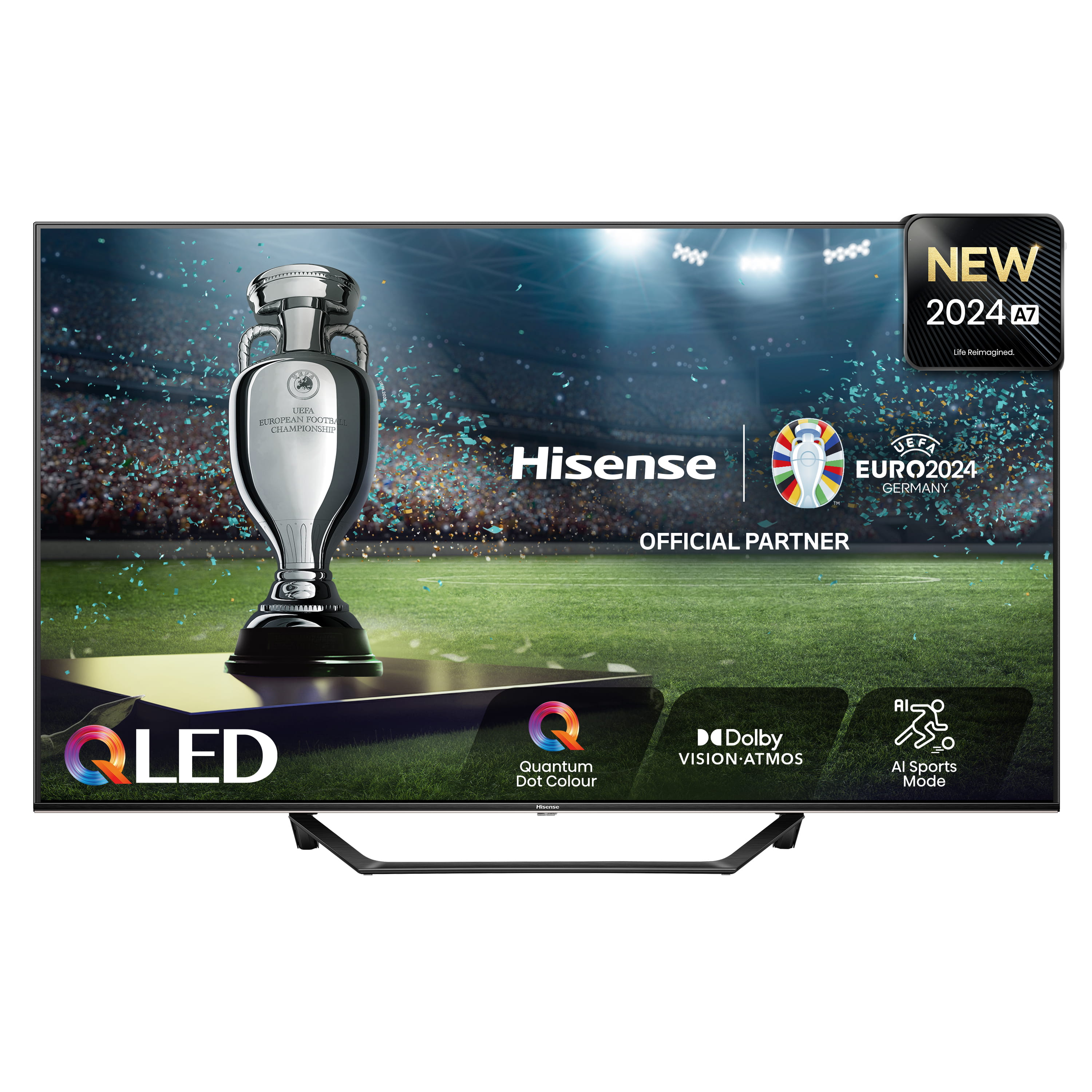 Hisense 55A7NQ - 140 cm (55") Diagonalklasse A7NQ Series LCD-TV mit LED-Hintergrundbeleuchtung - QLED - Smart TV - VIDAA - 4K UHD (2160p)