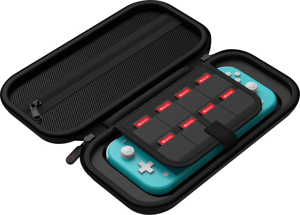 Venom VS4931, Hartschalenkoffer, Nintendo, Schwarz, Nintendo Switch, Reißverschluss