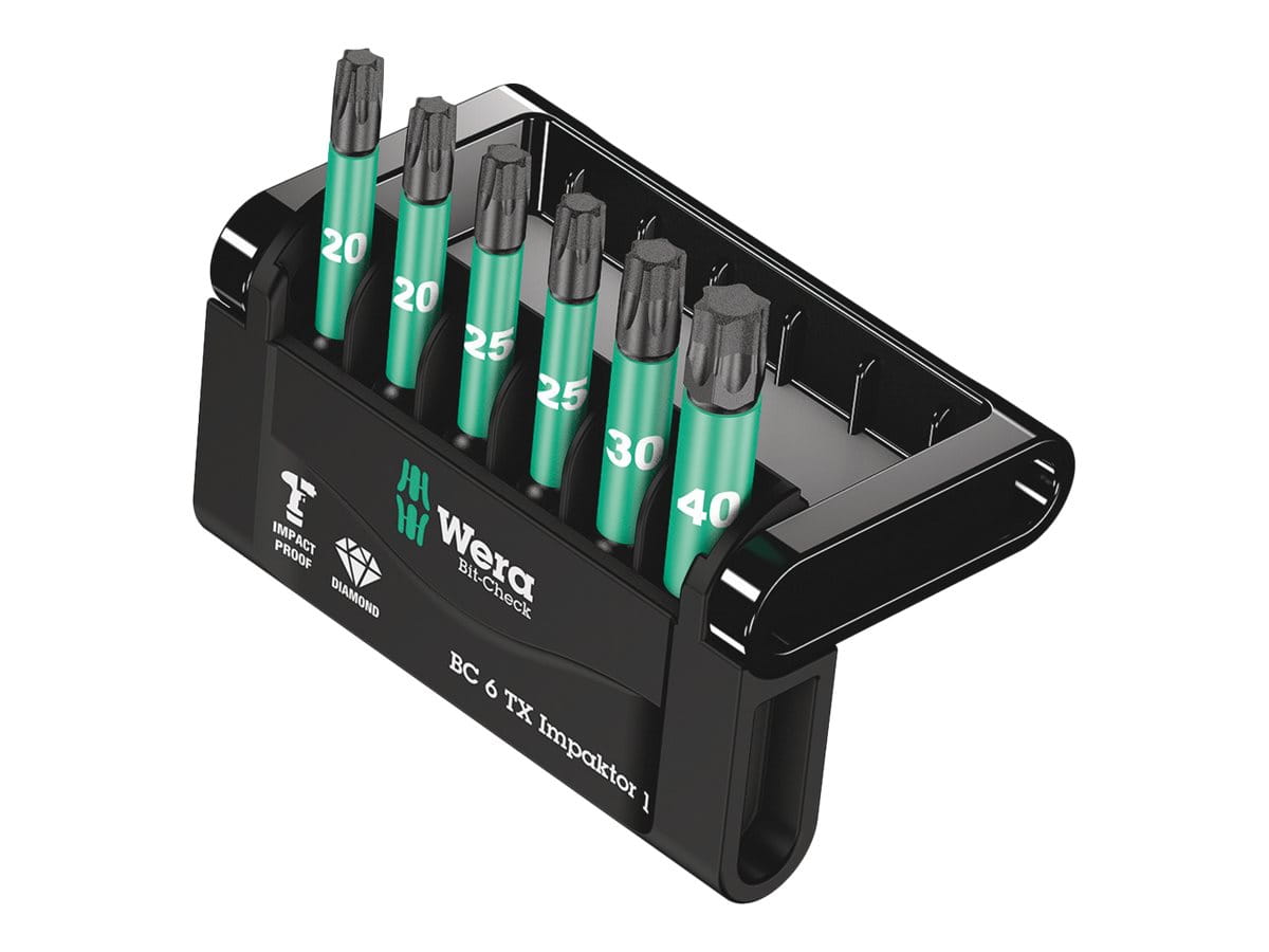 Wera Bit-Check 6 TX Impaktor 1 - Schraubenziehersatz