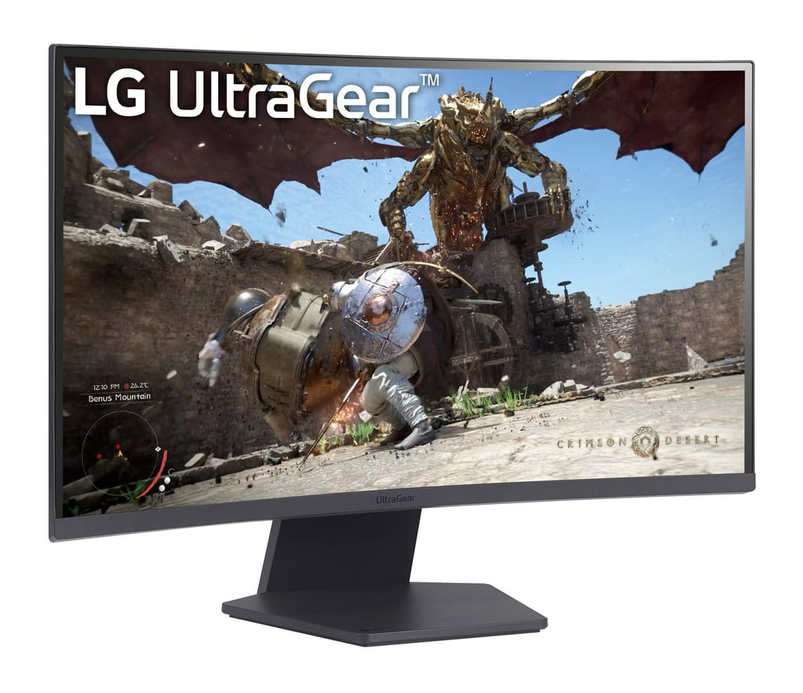 LG UltraGear 27GS60QX-B - LED-Monitor - Gaming - gebogen - 68.4 cm (27")