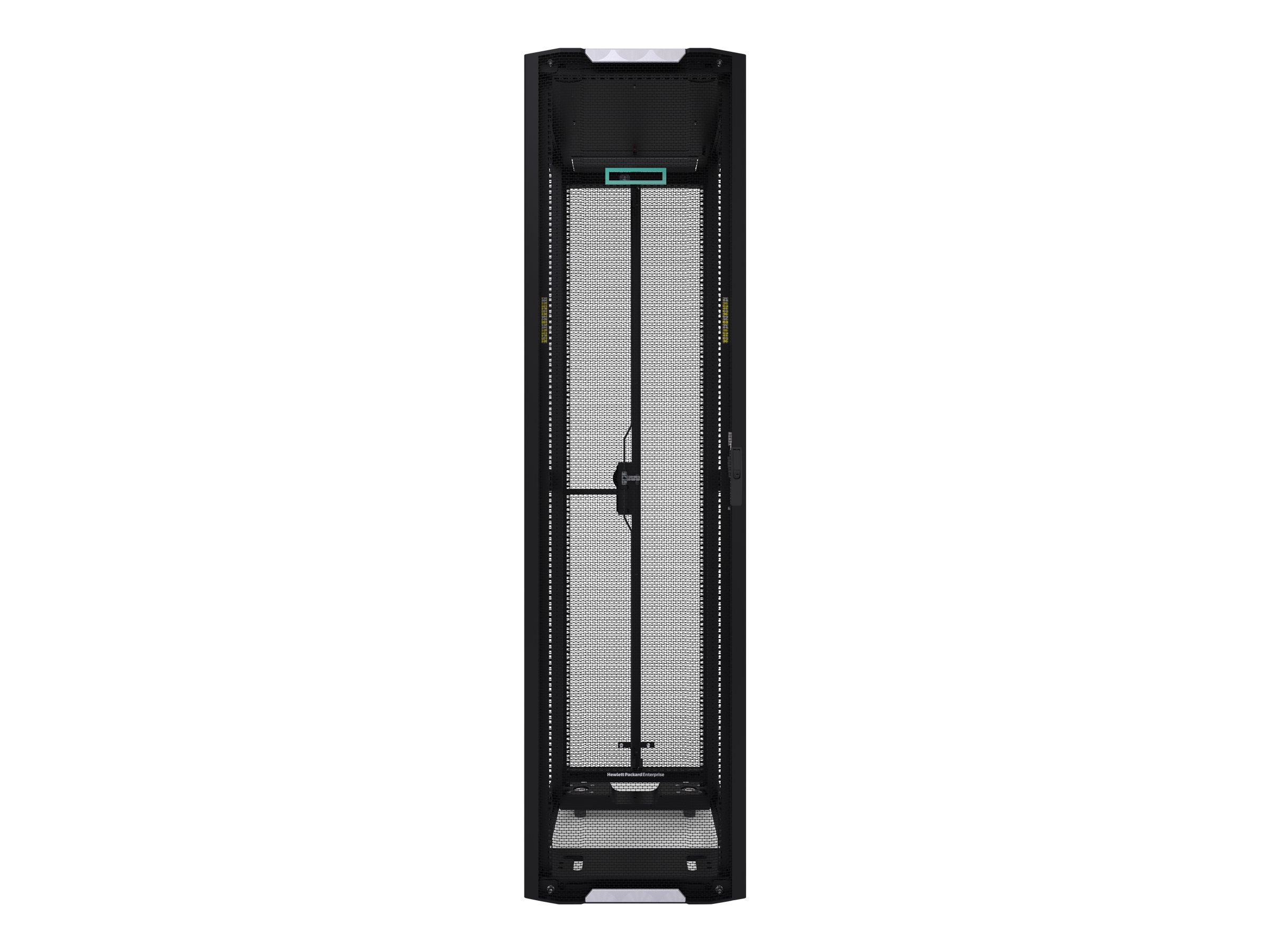 HPE 600mm x 1200mm G2 Enterprise Shock Rack - Schrank - Schwarz mit silbernen Akzenten - 48U - 48.3 cm (19")