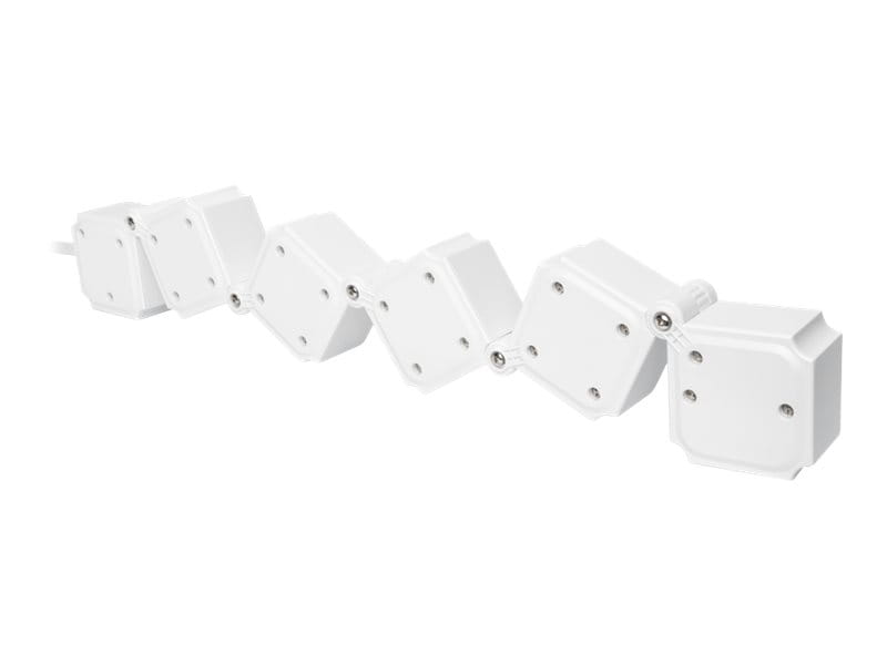 DIGITUS DA-70620 - Steckdosenleiste - Wechselstrom 250 V - 3680 Watt - Eingabe, Eingang Stromversorgung - Ausgangsanschlüsse: 4 (4 x Spannung, 2 x USB)