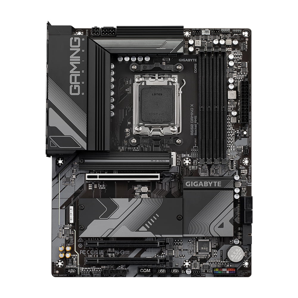 Gigabyte B650 GAMING X - 1.5 - Motherboard - ATX - Socket AM5 - AMD B650 Chipsatz - USB 3.2 Gen 2, USB-C 3.2 Gen2, USB 3.2 Gen 1, USB-C 3.2 Gen 2x2 - 2.5 Gigabit LAN - Onboard-Grafik (CPU erforderlich)